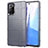 Samsung Galaxy Note 20 5G用360度 フルカバー極薄ソフトケース シリコンケース 耐衝撃 全面保護 バンパー サムスン グレー