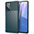 Samsung Galaxy Note 20 5G用360度 フルカバー極薄ソフトケース シリコンケース 耐衝撃 全面保護 バンパー S01 サムスン グリーン