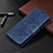 Samsung Galaxy Note 20 5G用手帳型 レザーケース スタンド カバー T07 サムスン ネイビー