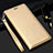 Samsung Galaxy Note 20 5G用手帳型 レザーケース スタンド カバー T11 サムスン ゴールド