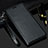Samsung Galaxy Note 20 5G用手帳型 レザーケース スタンド カバー T11 サムスン ブラック