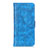 Samsung Galaxy Note 20 5G用手帳型 レザーケース スタンド カバー T21 サムスン ブルー
