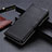 Samsung Galaxy Note 20 5G用手帳型 レザーケース スタンド カバー T23 サムスン ブラック