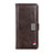 Samsung Galaxy Note 20 5G用手帳型 レザーケース スタンド カバー T24 サムスン ブラウン