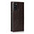 Samsung Galaxy Note 20 5G用手帳型 レザーケース スタンド カバー N04 サムスン ブラウン