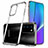 Samsung Galaxy Note 20 5G用極薄ソフトケース シリコンケース 耐衝撃 全面保護 クリア透明 N02 サムスン シルバー