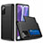 Samsung Galaxy Note 20 5G用ハイブリットバンパーケース プラスチック 兼シリコーン カバー 前面と背面 360度 フル N01 サムスン 