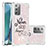 Samsung Galaxy Note 20 5G用シリコンケース ソフトタッチラバー ブリンブリン カバー S03 サムスン 