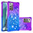 Samsung Galaxy Note 20 5G用シリコンケース ソフトタッチラバー ブリンブリン カバー S02 サムスン 