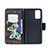 Samsung Galaxy Note 20 5G用手帳型 レザーケース スタンド パターン カバー B03F サムスン 