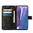 Samsung Galaxy Note 20 5G用手帳型 レザーケース スタンド バタフライ 蝶 カバー Y01B サムスン 