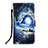 Samsung Galaxy Note 20 5G用手帳型 レザーケース スタンド パターン カバー Y02B サムスン 