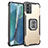 Samsung Galaxy Note 20 5G用ハイブリットバンパーケース プラスチック アンド指輪 マグネット式 ZJ2 サムスン 