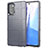 Samsung Galaxy Note 20 Plus 5G用360度 フルカバー極薄ソフトケース シリコンケース 耐衝撃 全面保護 バンパー サムスン グレー