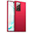 レッド Samsung Galaxy Note 20 Ultra 5G用ハードケース プラスチック 質感もマット カバー M02 サムスン レッド