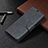 Samsung Galaxy Note 20 Ultra 5G用手帳型 レザーケース スタンド カバー T08 サムスン ブラック