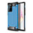 Samsung Galaxy Note 20 Ultra 5G用ハイブリットバンパーケース プラスチック 兼シリコーン カバー WL1 サムスン ネイビー