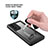 Samsung Galaxy Note 20 Ultra 5G用完全防水ケース ハイブリットバンパーカバー 高級感 手触り良い 360度 W01 サムスン ブラック
