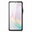 Samsung Galaxy Note 20 Ultra 5G用ハイブリットバンパーケース クリア透明 プラスチック 鏡面 カバー サムスン 
