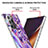 Samsung Galaxy Note 20 Ultra 5G用シリコンケース ソフトタッチラバー バタフライ パターン カバー Y01B サムスン 
