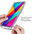 Samsung Galaxy Note 20 Ultra 5G用前面と背面 360度 フルカバー 極薄ソフトケース シリコンケース 耐衝撃 全面保護 バンパー 勾配色 透明 サムスン 