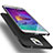 Samsung Galaxy Note 4 SM-N910F用極薄ソフトケース シリコンケース 耐衝撃 全面保護 サムスン ブラック