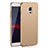 Samsung Galaxy Note 4 SM-N910F用ハードケース プラスチック 質感もマット M02 サムスン ゴールド