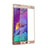 Samsung Galaxy Note 4 SM-N910F用強化ガラス フル液晶保護フィルム サムスン ゴールド