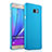 Samsung Galaxy Note 5 N9200 N920 N920F用ハードケース プラスチック 質感もマット サムスン ブルー