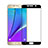 Samsung Galaxy Note 5 N9200 N920 N920F用強化ガラス フル液晶保護フィルム サムスン ブラック