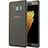 Samsung Galaxy Note 7用ハードケース プラスチック 質感もマット サムスン ブラック