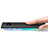 Samsung Galaxy Note 8用シリコンケース ソフトタッチラバー ツイル サムスン ブラック