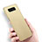 Samsung Galaxy Note 8用ハードケース プラスチック 質感もマット M03 サムスン ゴールド