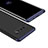 Samsung Galaxy Note 8用ハードケース プラスチック 質感もマット 前面と背面 360度 フルカバー M01 サムスン ネイビー・ブラック