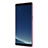 Samsung Galaxy Note 8用極薄ソフトケース シリコンケース 耐衝撃 全面保護 クリア透明 H01 サムスン ピンク