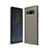 Samsung Galaxy Note 8用シリコンケース ソフトタッチラバー ライン カバー サムスン グレー