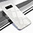Samsung Galaxy Note 8用ハイブリットバンパーケース プラスチック 鏡面 カバー M04 サムスン ホワイト