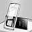 Samsung Galaxy Note 8用ケース 高級感 手触り良い アルミメタル 製の金属製 360度 フルカバーバンパー 鏡面 カバー M03 サムスン 