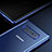 Samsung Galaxy Note 8 Duos N950F用ハイブリットバンパーケース クリア透明 プラスチック R02 サムスン ネイビー