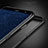 Samsung Galaxy Note 8 Duos N950F用ハードケース プラスチック 質感もマット M03 サムスン ブラック
