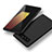 Samsung Galaxy Note 8 Duos N950F用ハードケース プラスチック 質感もマット M06 サムスン ブラック