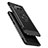 Samsung Galaxy Note 8 Duos N950F用ハイブリットバンパーケース プラスチック アンド指輪 兼シリコーン サムスン ブラック