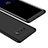 Samsung Galaxy Note 8 Duos N950F用ハードケース プラスチック 質感もマット 前面と背面 360度 フルカバー M01 サムスン ブラック