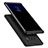 Samsung Galaxy Note 8 Duos N950F用ハードケース プラスチック 質感もマット 前面と背面 360度 フルカバー Q01 サムスン ブラック