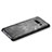 Samsung Galaxy Note 8 Duos N950F用ケース 高級感 手触り良いレザー柄 R01 サムスン ブラック