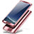 Samsung Galaxy Note 8 Duos N950F用ハードケース プラスチック 質感もマット 前面と背面 360度 フルカバー A01 サムスン 