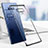 Samsung Galaxy Note 9用極薄ソフトケース シリコンケース 耐衝撃 全面保護 クリア透明 T03 サムスン ブラック