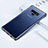 Samsung Galaxy Note 9用極薄ソフトケース シリコンケース 耐衝撃 全面保護 クリア透明 T03 サムスン ブラック