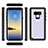 Samsung Galaxy Note 9用完全防水ケース ハイブリットバンパーカバー 高級感 手触り良い 360度 サムスン ブラック