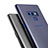 Samsung Galaxy Note 9用極薄ケース クリア透明 プラスチック 質感もマットU01 サムスン 
